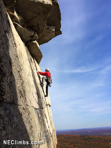 RIP George Hurley. 91 years young, a truly good soul. 
<br />
Here @ 80, leading CCK (5.7+), October 2015.
