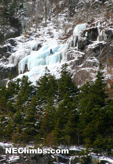 Tom Laskey just right of Hitchcock on a sunny 35 degree March day.
<br />
right side of Mt Willard